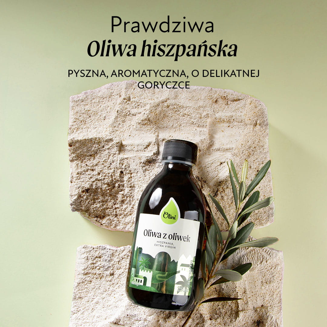 Oliwa z oliwek z Hiszpanii extra virgin