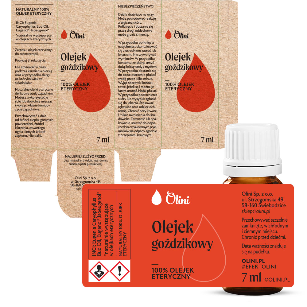 Olejek eteryczny Goździkowy Olini