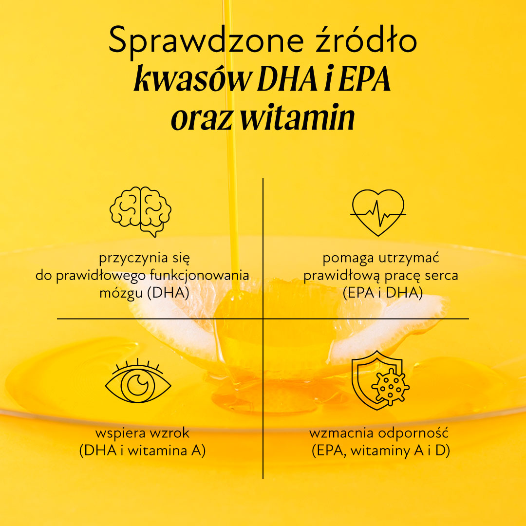 Tran o smaku cytrynowym Olini