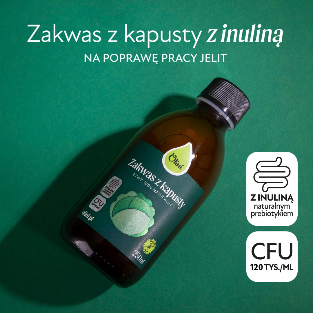 Zestaw Zakwas z buraków i Zakwas z kapusty Olini