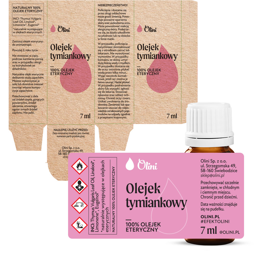 Olejek eteryczny Tymiankowy Olini