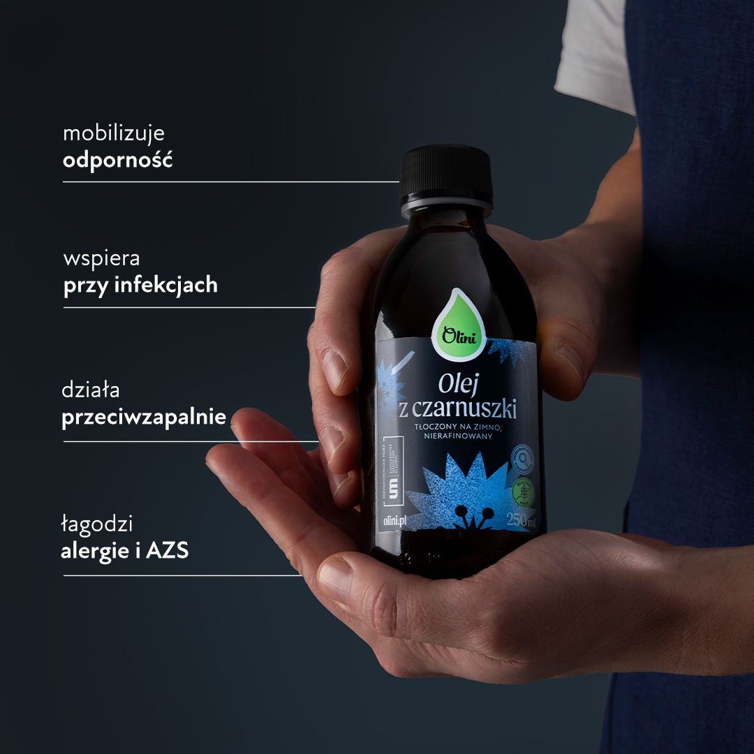 Tran z olejem z czarnuszki