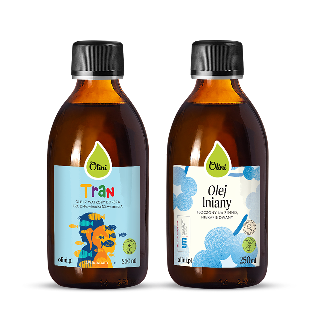 Tran z olejem lnianym