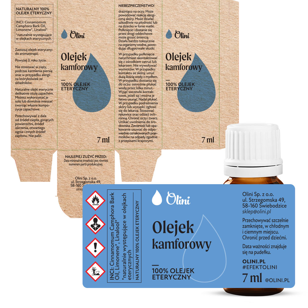 Olejek eteryczny Kamforowy Olini