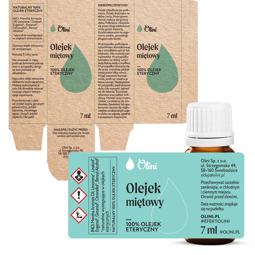 Olejek eteryczny Miętowy Olini