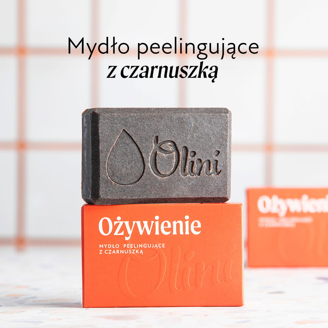 Ożywienie – mydło peelingujące z czarnuszką