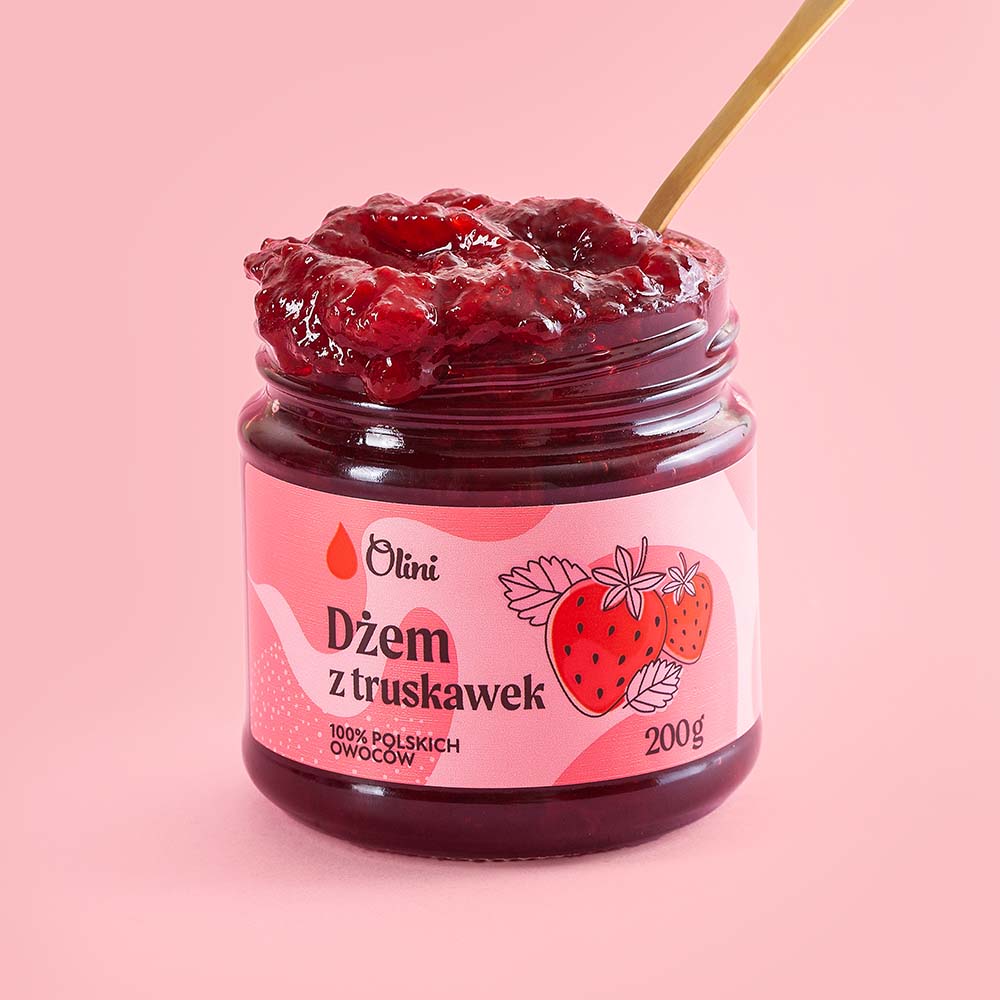 Dżem z truskawek Olini