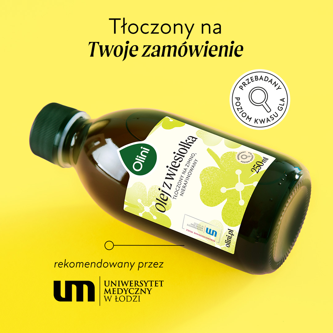 Olej z wiesiołka Olini tłoczony na zimno