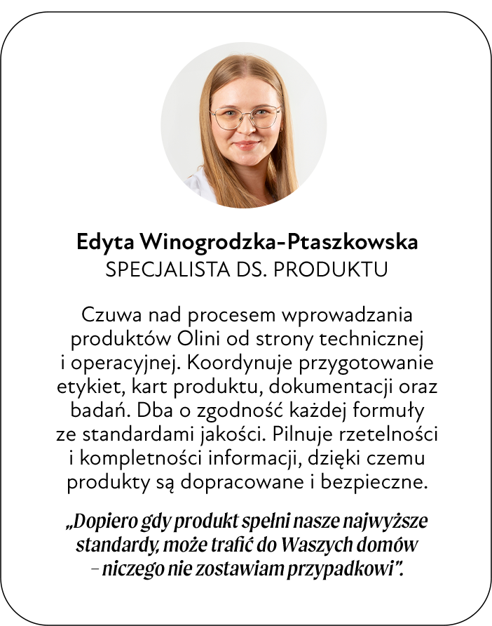 Edyta Winogrodzka-Ptaszkowska – Specjalista ds. produktu