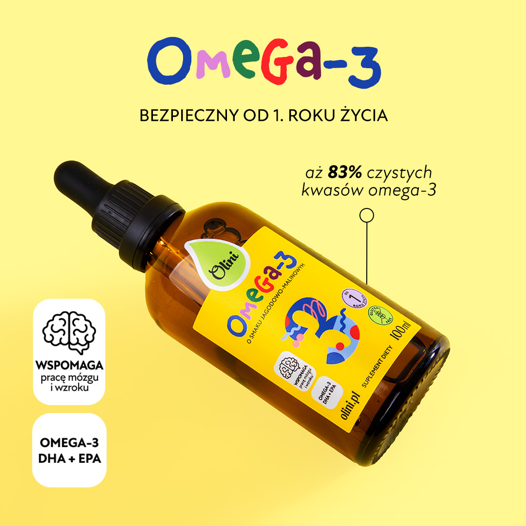 Omega-3 dla dzieci Olini