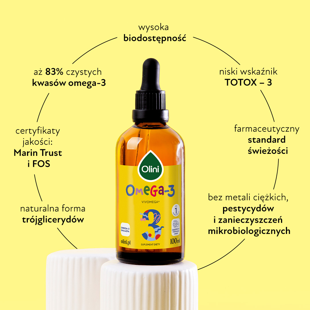 Omega-3 dla dzieci Olini