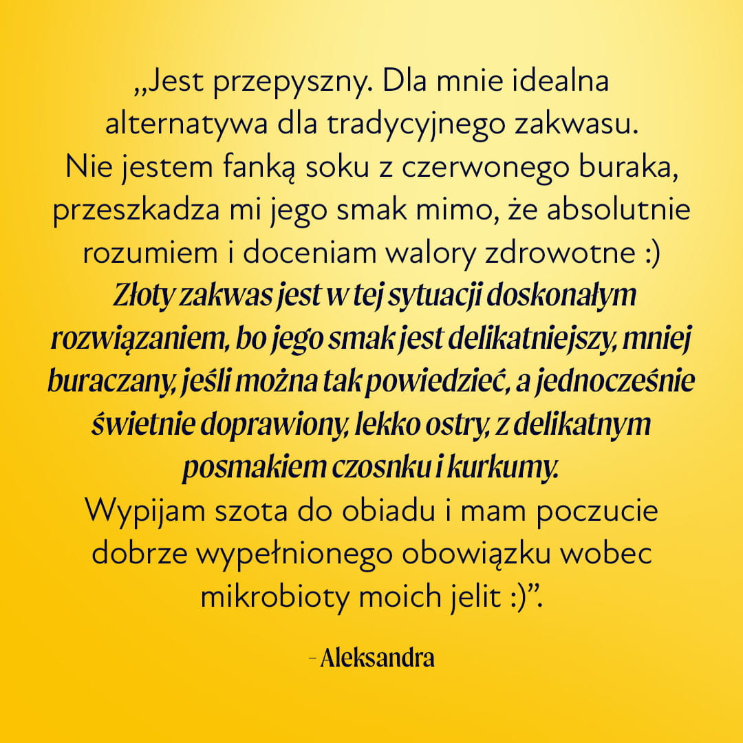 Zakwas złocisty Olini