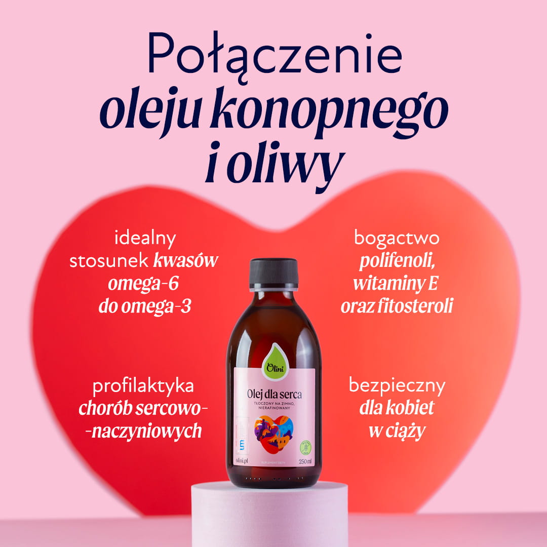 Olej dla serca Olini