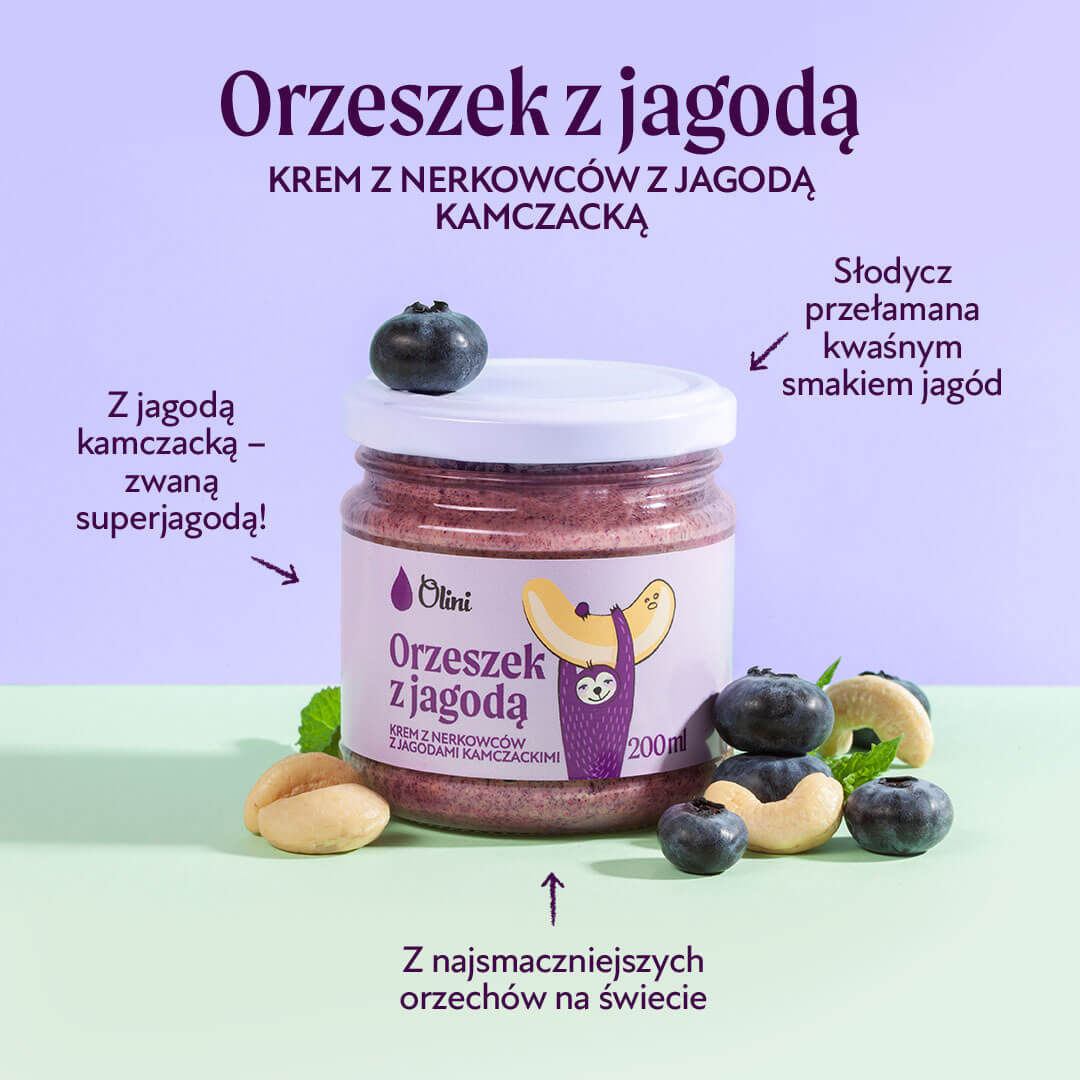 Orzeszek z jagodą Olini
