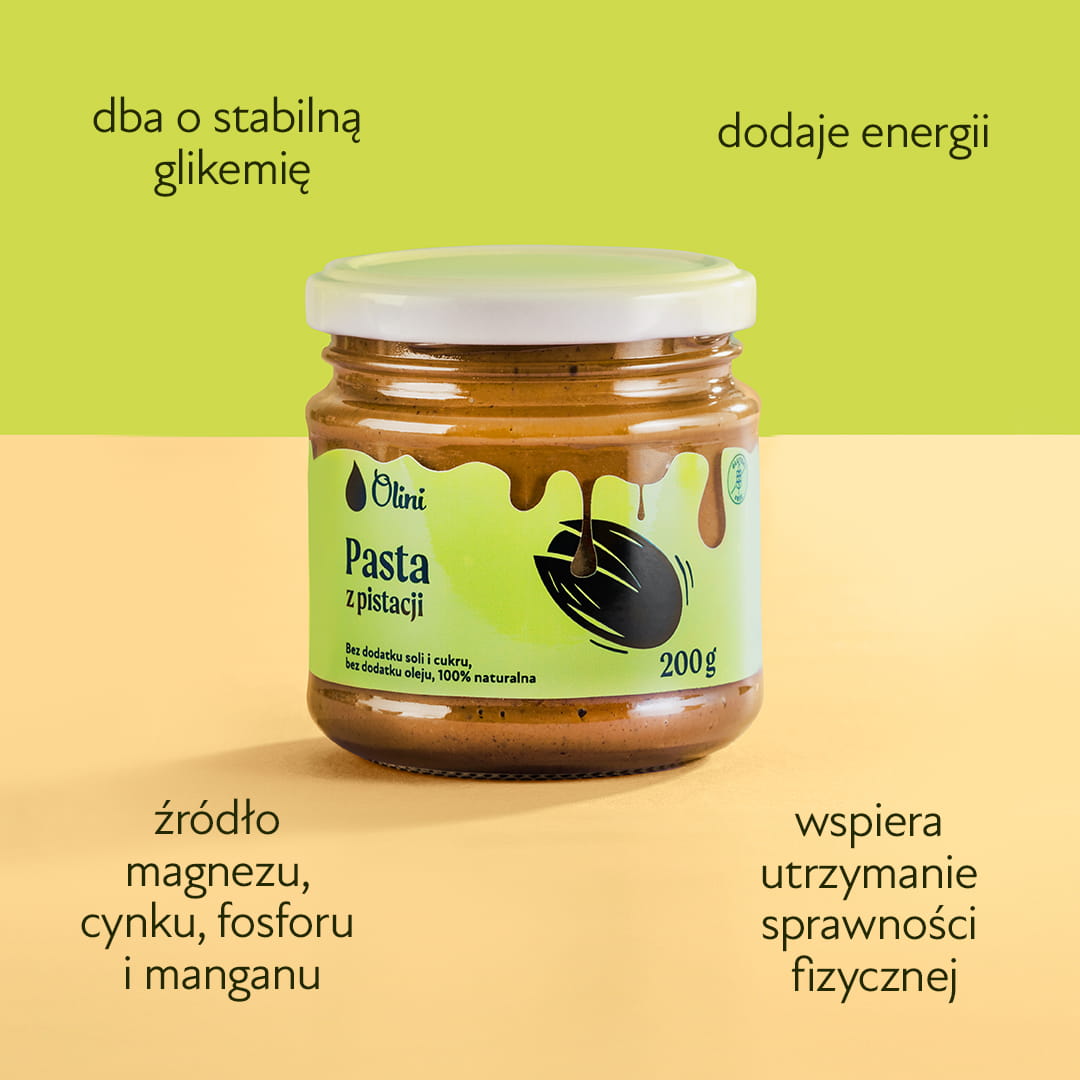 Pasta z pistacji Olini