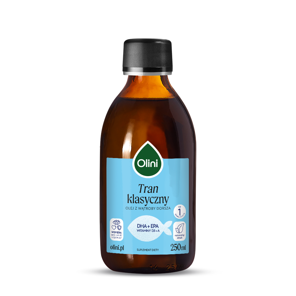 Tran z wątroby dorsza Olini