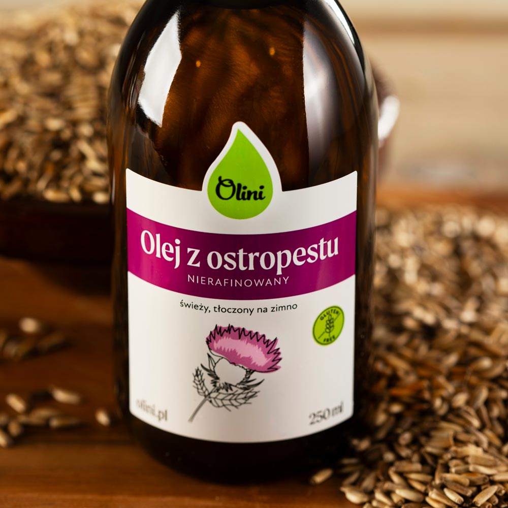 Olej z ostropestu plamistego Olini
