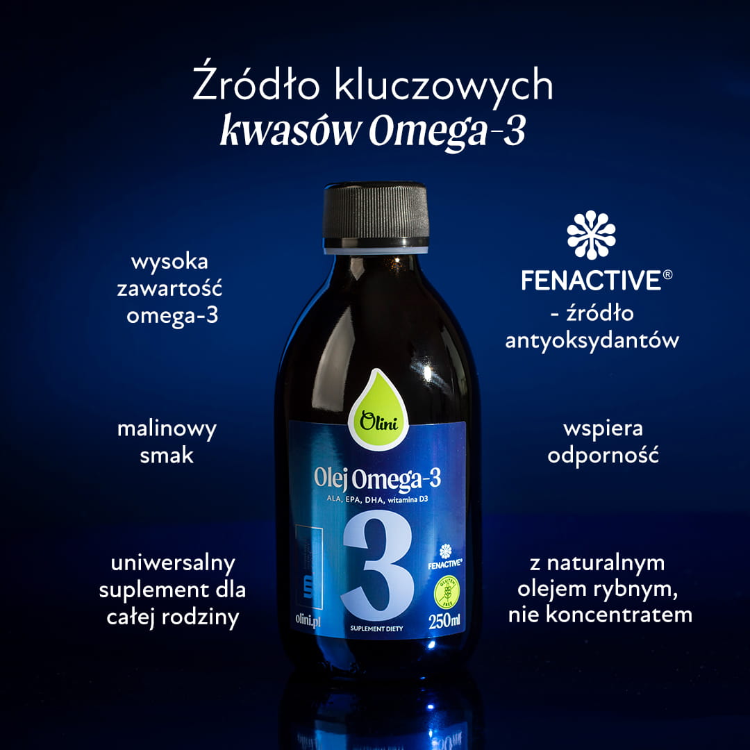 Olej Omega-3 właściwości