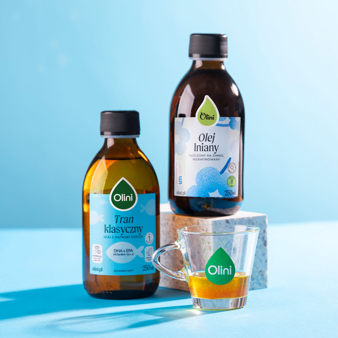 Tran z olejem lnianym