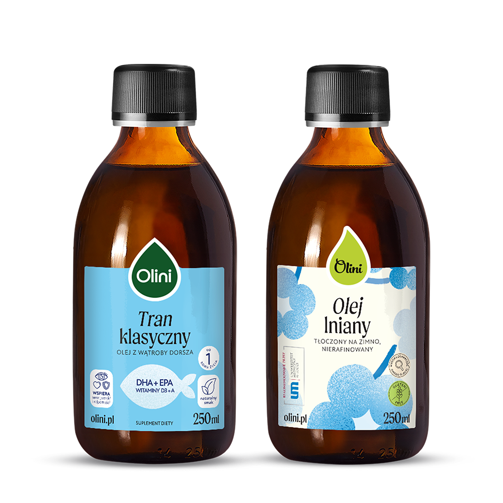 Tran z olejem lnianym