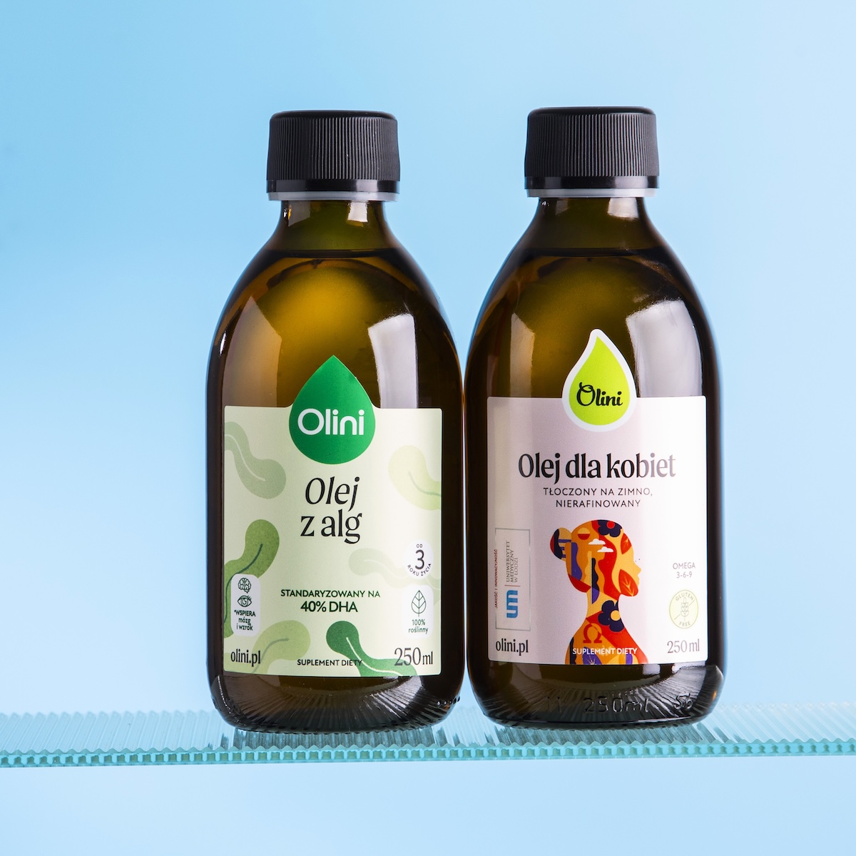 Olej z alg z olejem dla kobiet