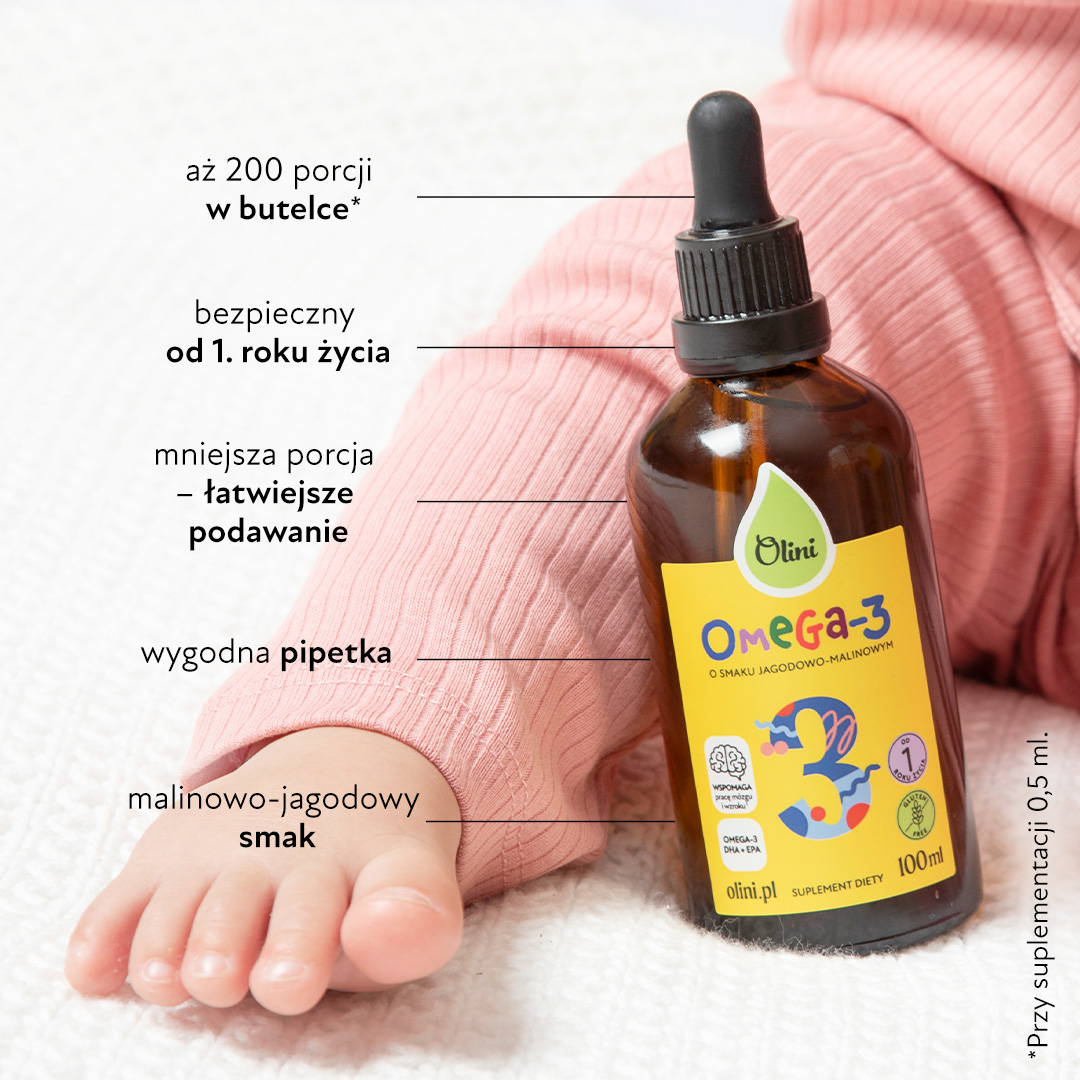 Omega-3 dla dzieci Olini