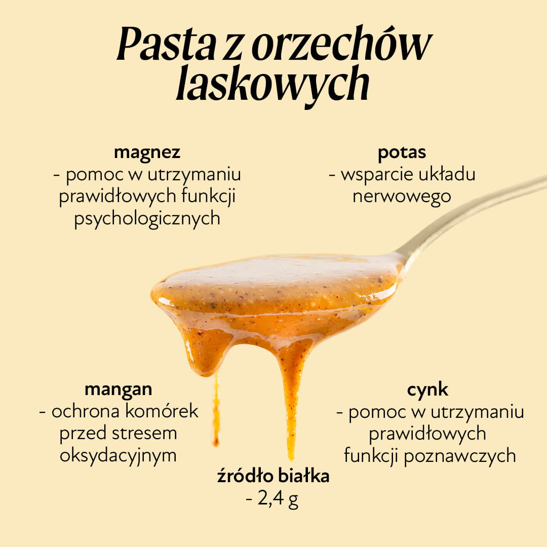 Pasta z orzechów laskowych Olini
