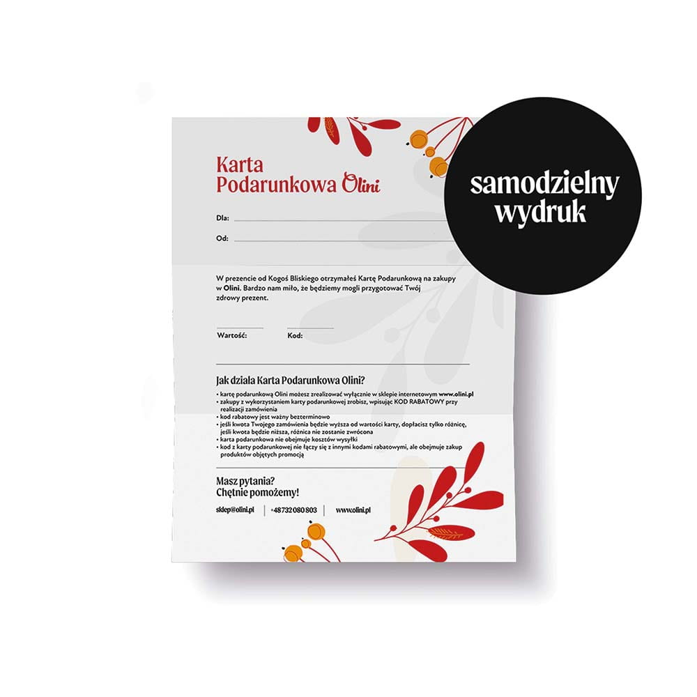 Karta podarunkowa 200 zł