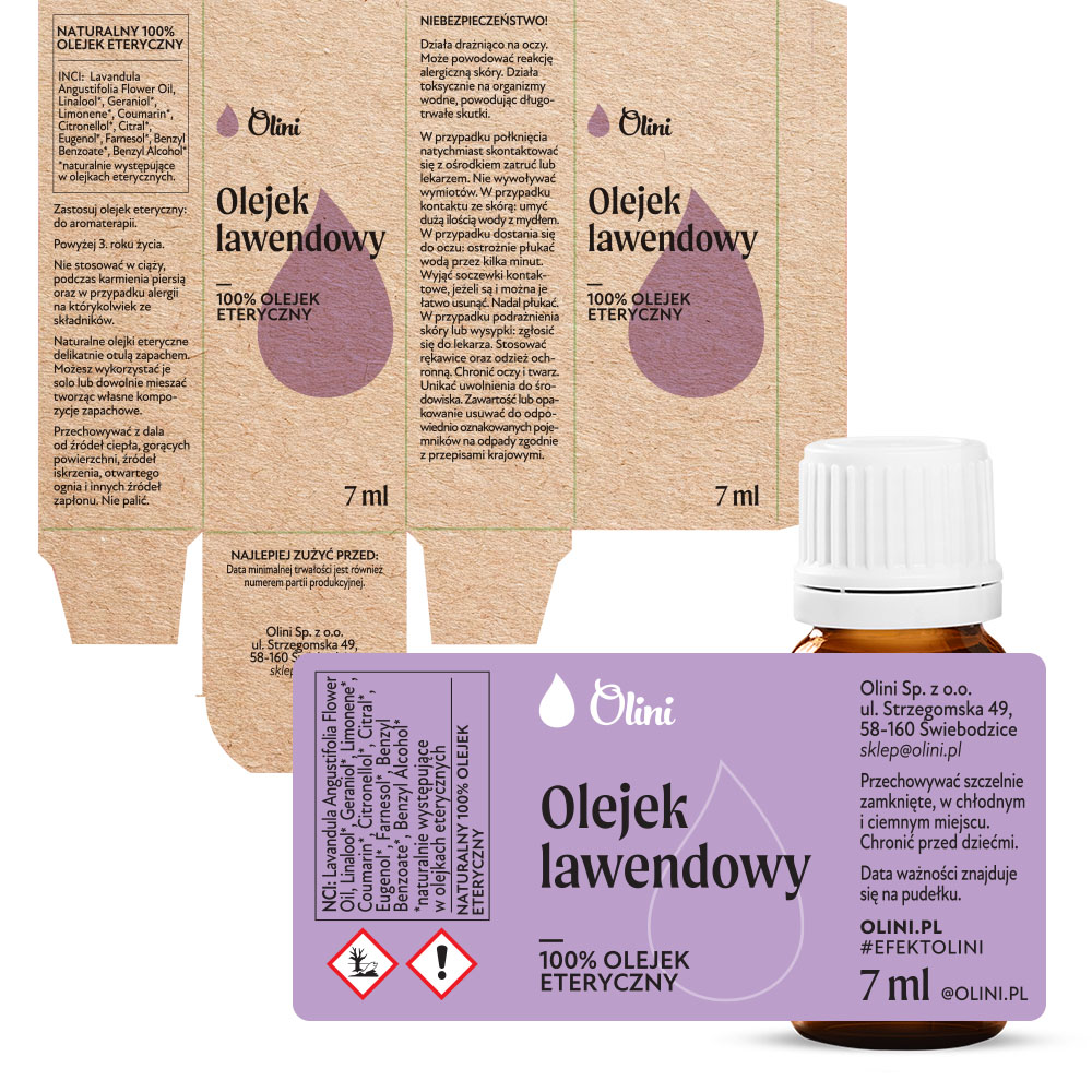Olejek eteryczny Lawendowy Olini