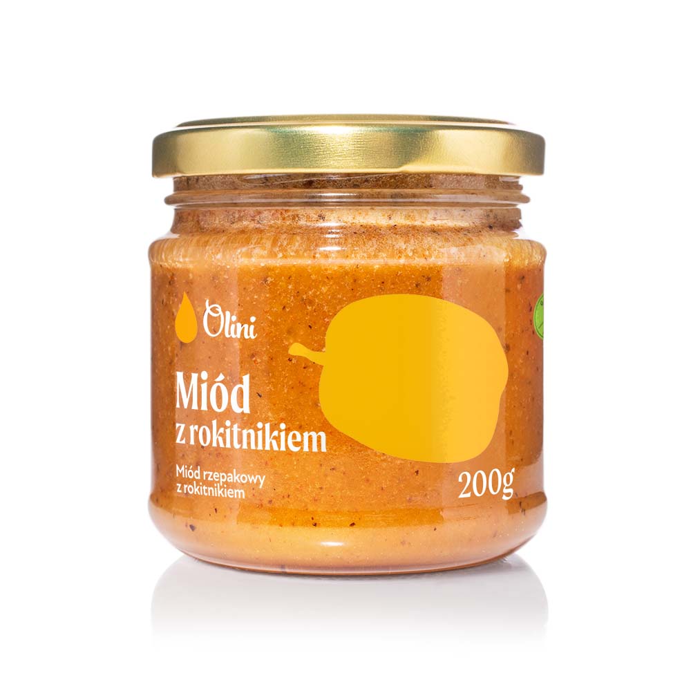Miód z rokitnikiem Olini