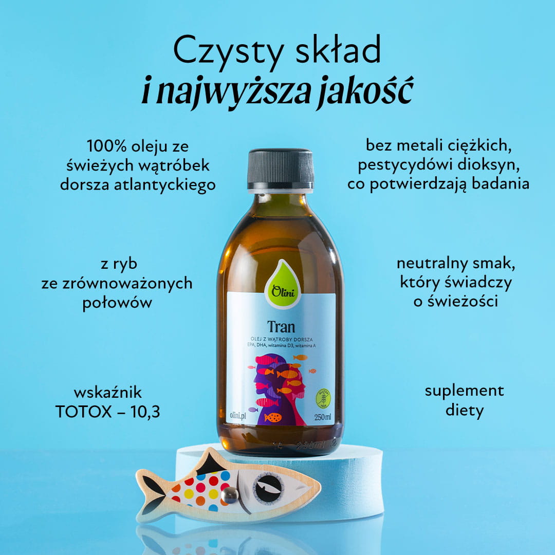 Tran z dorsza Olini - czym się wyróżnia?