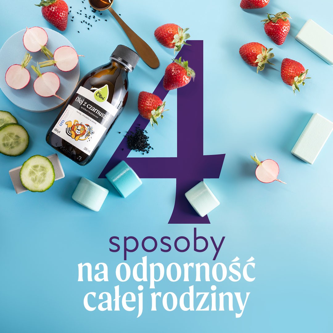 4 sposoby na odporność całej rodziny