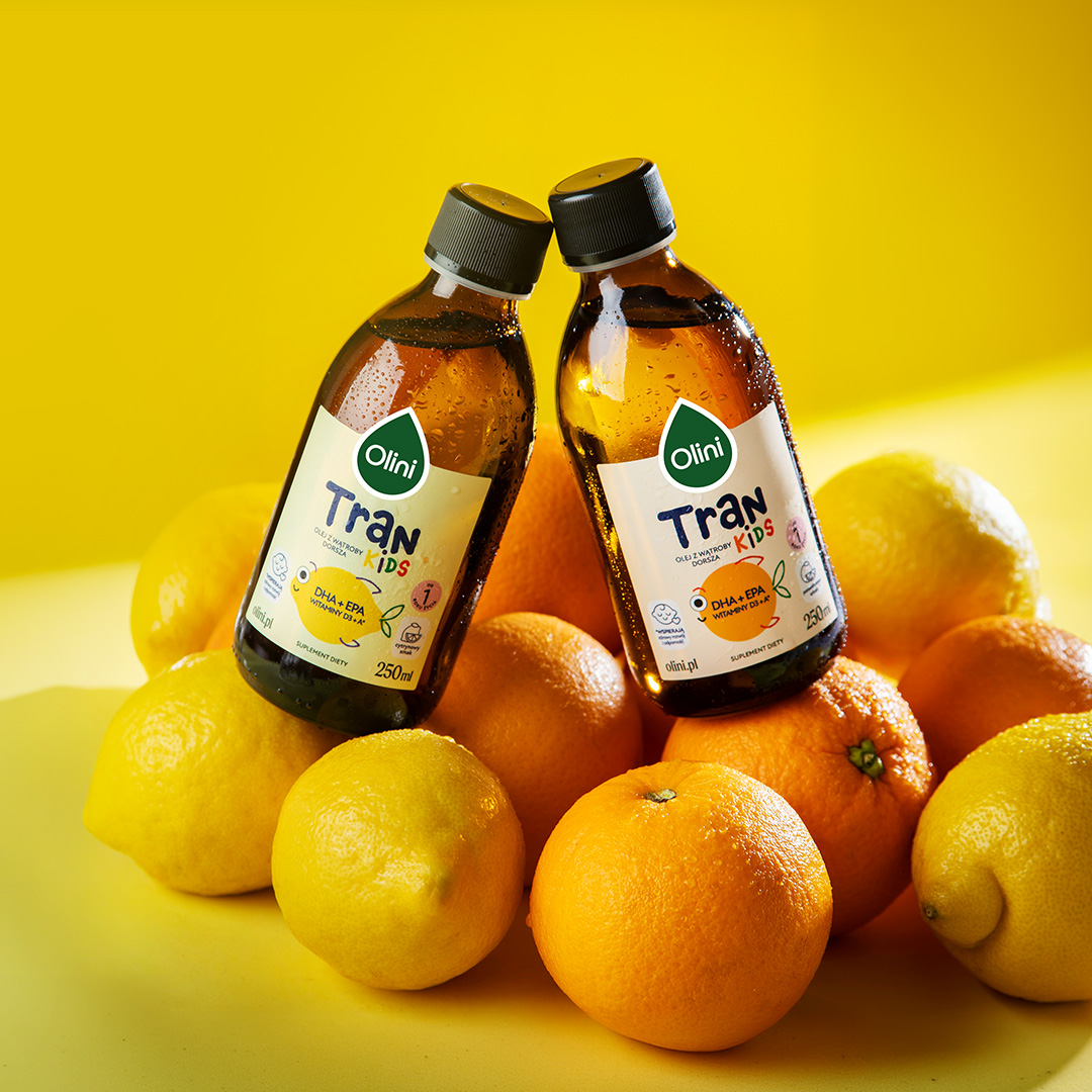 Tran dla dzieci z olejem dla uczniów