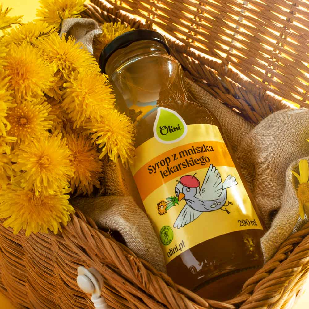 Syrop z mniszka lekarskiego Olini