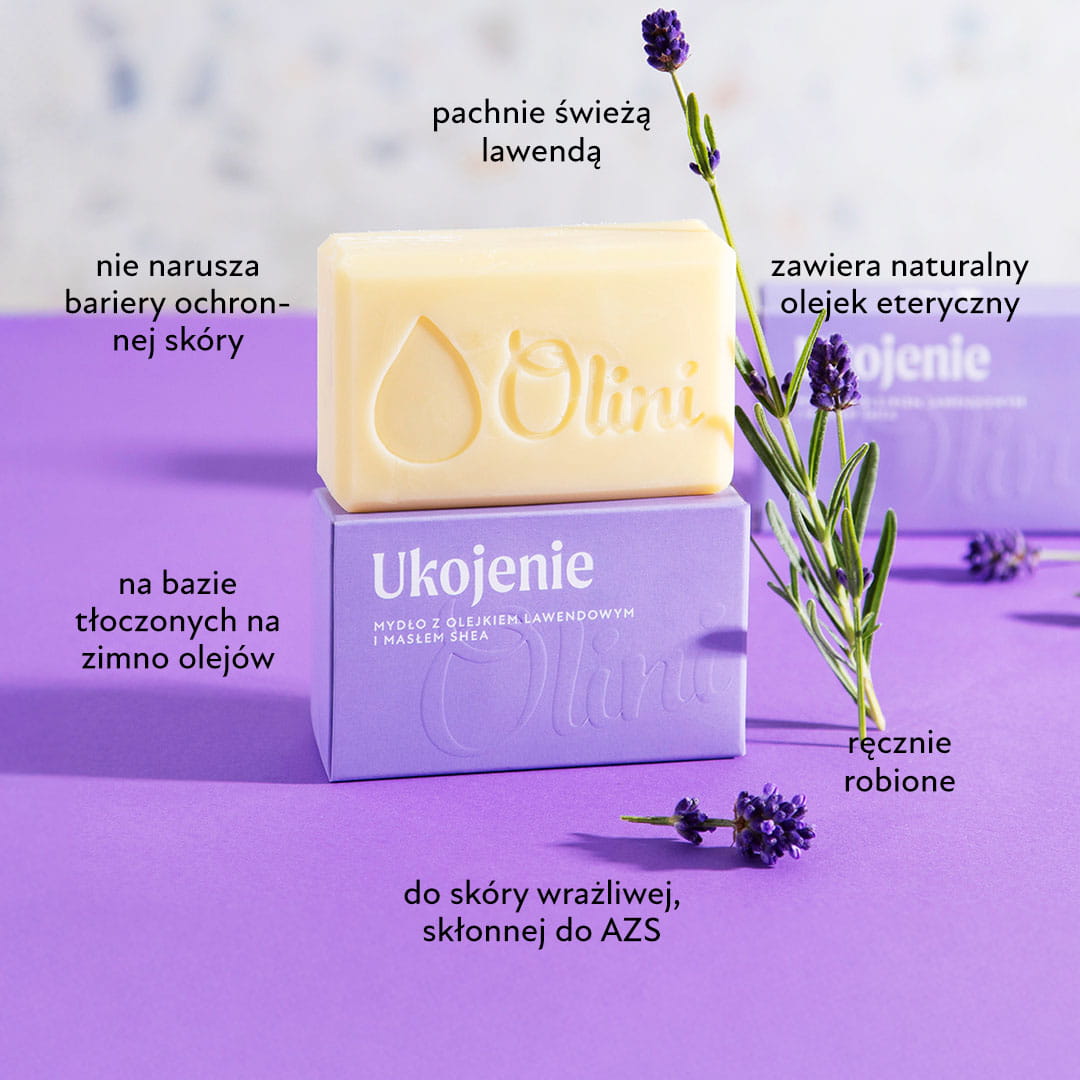 Ukojenie - mydło lawendowe