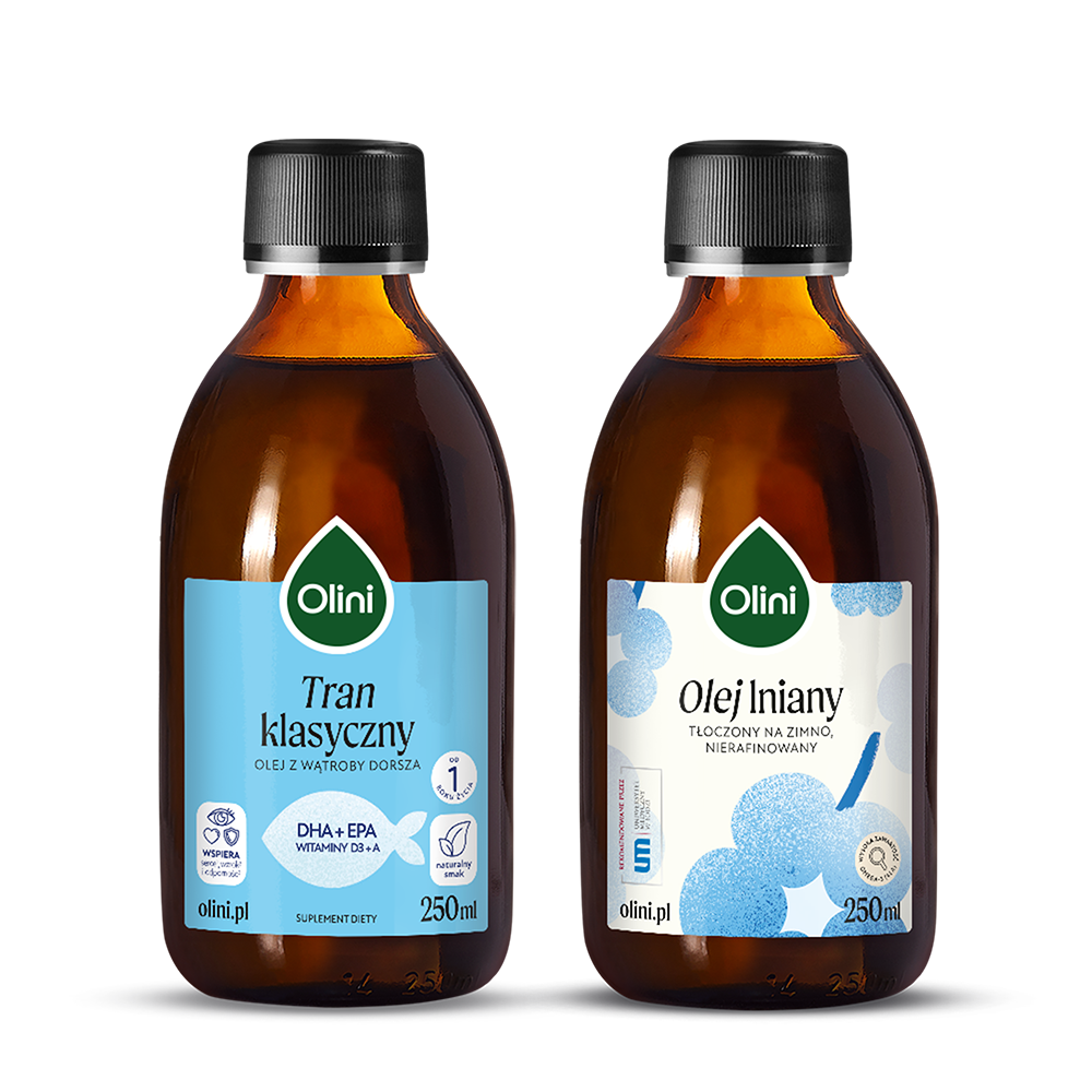 Tran z olejem lnianym