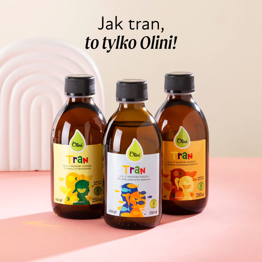 Trany dla dzieci w Olini