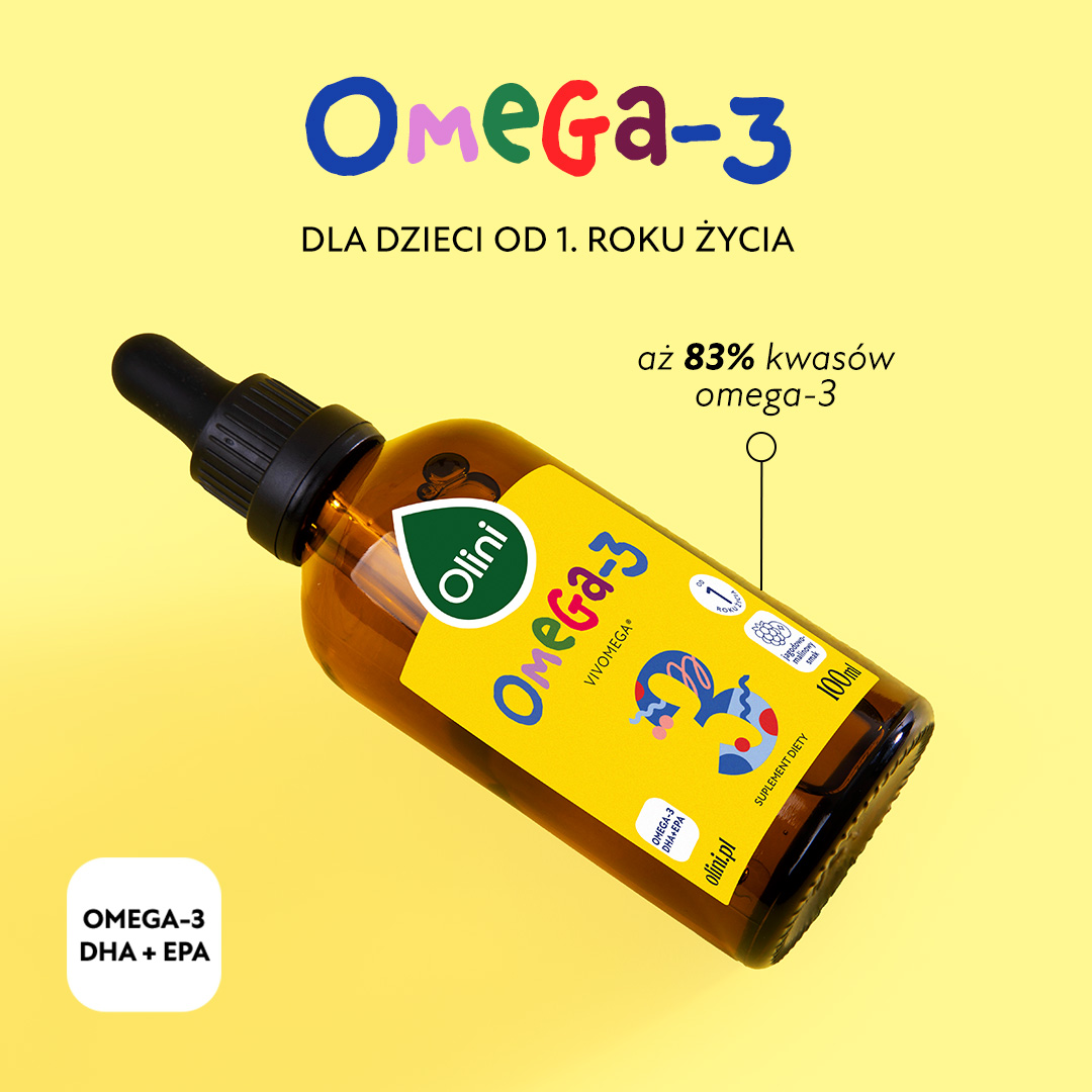 Omega-3 dla dzieci Olini