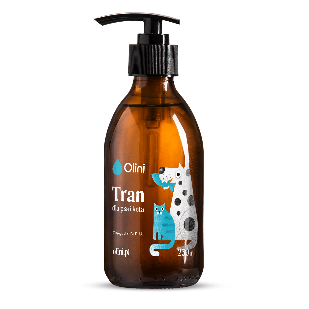 Tran dla psa i kota Olini