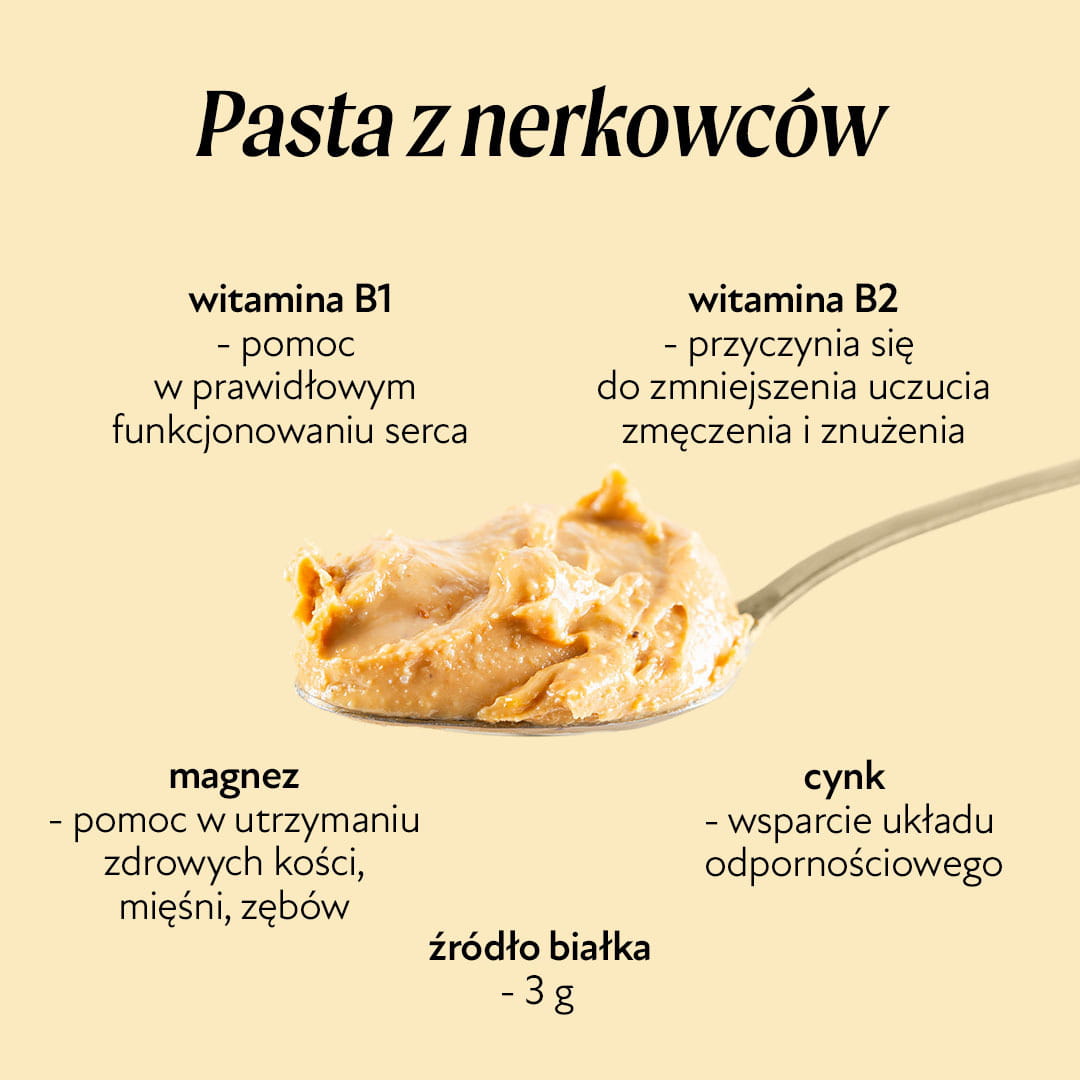 Pasta z nerkowców Olini
