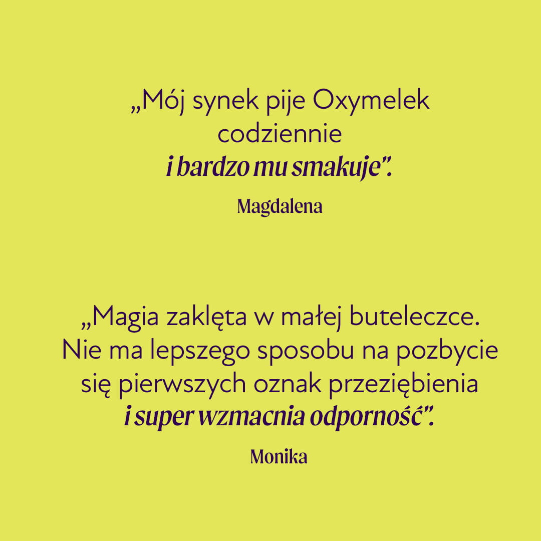 Oxymelek - opinie