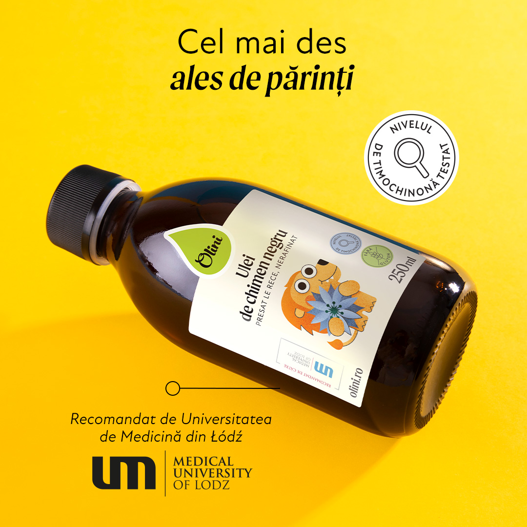Ulei de chimen negru pentru copii Olini
