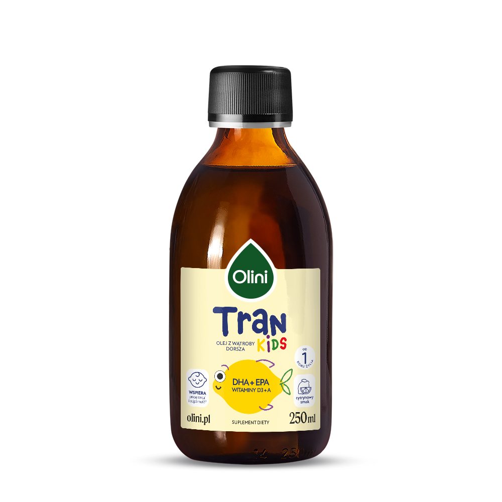 Tran o smaku cytrynowym Olini