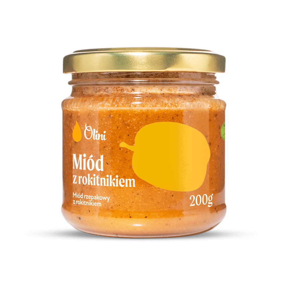 Miód z rokitnikiem Olini