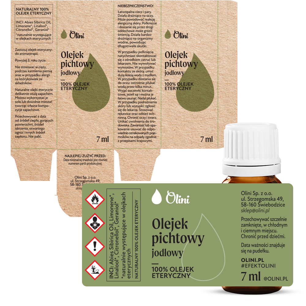 Olejek eteryczny Pichtowy Olini
