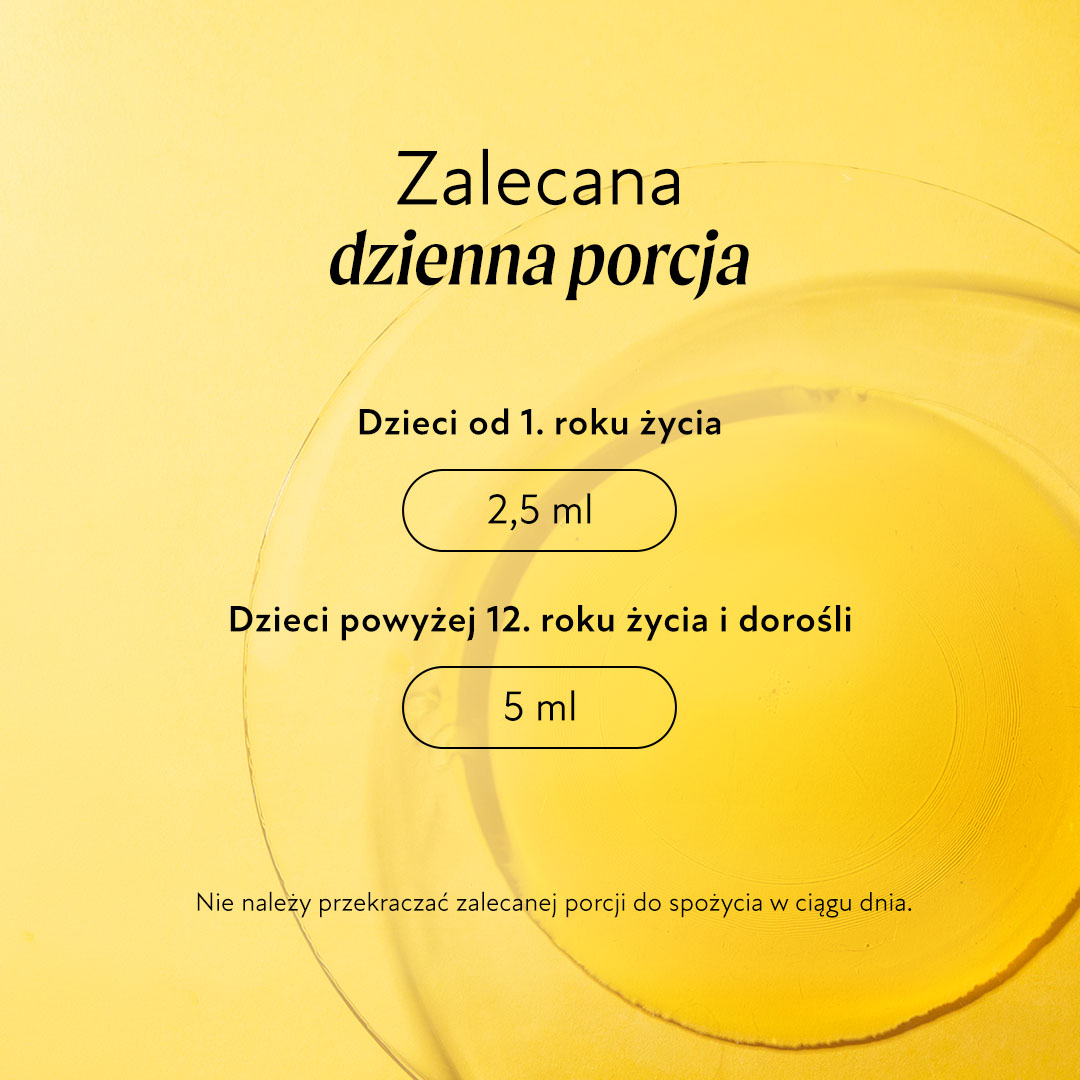 Tran o smaku cytrynowym Olini