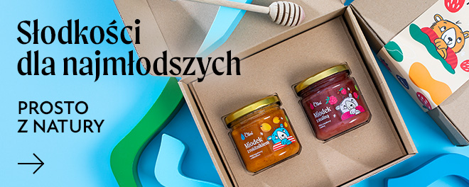 Zestaw miodów smakowych dla dzieci