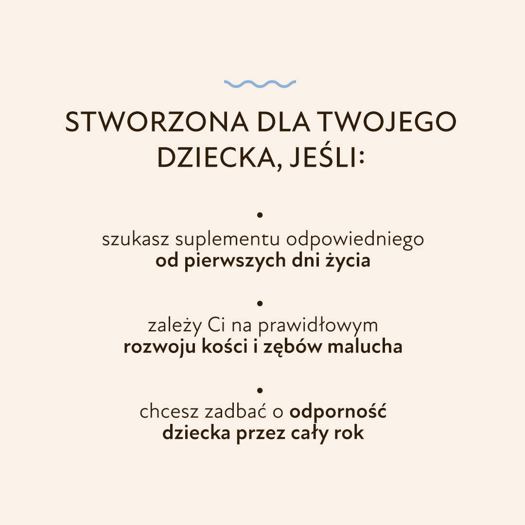 Witamina D dla dzieci i niemowląt Olini