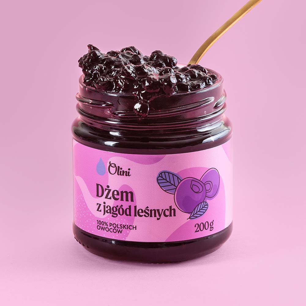Dżem z jagód leśnych Olini