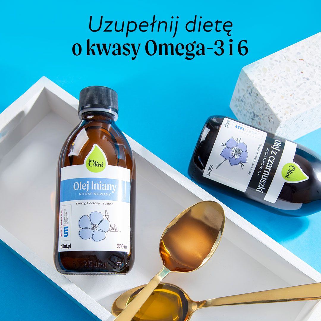 Dwa oleje rekomendowane przez naukowców Olini